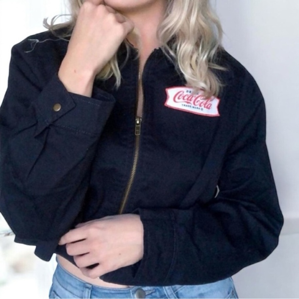 Coca Cola Vintage crop jacket